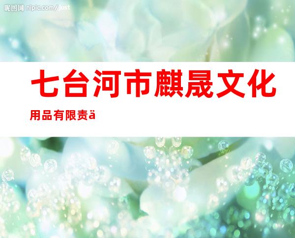 七台河市麒晟文化用品有限责任公司