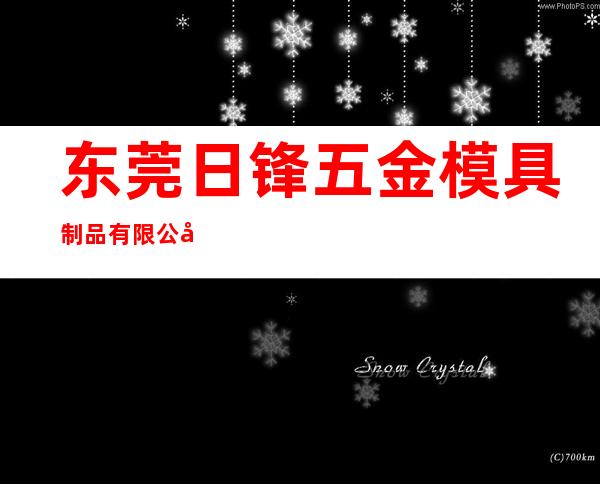 东莞日锋五金模具制品有限公司
