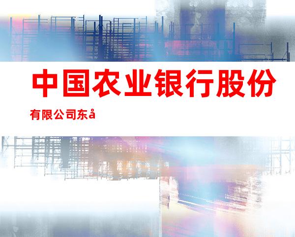 中国农业银行股份有限公司东宁绥阳支行