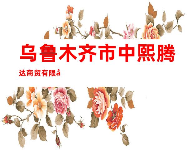 乌鲁木齐市中熙腾达商贸有限公司