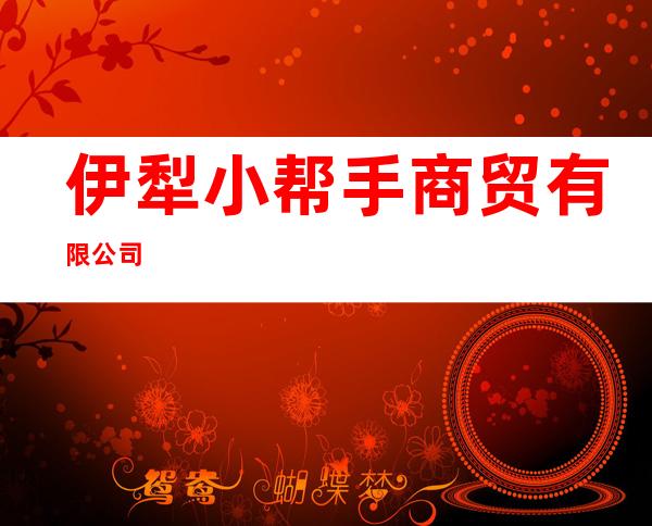 伊犁小帮手商贸有限公司