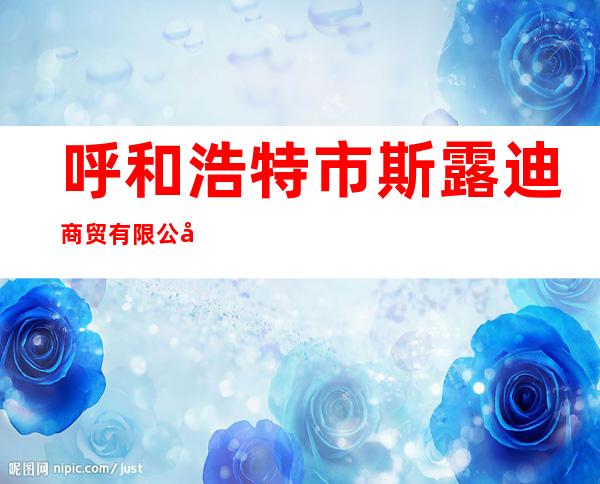 呼和浩特市斯露迪商贸有限公司