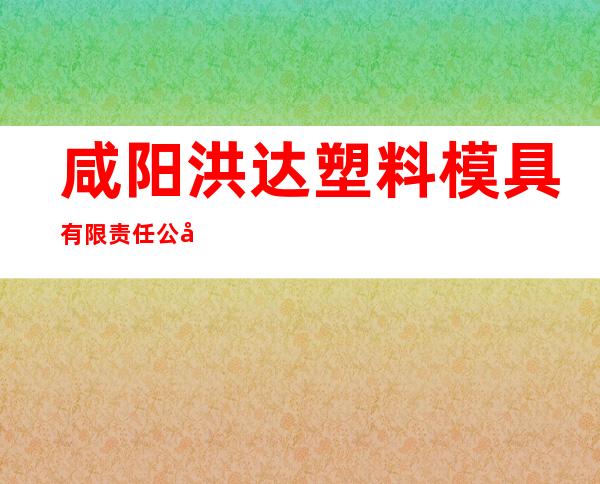 咸阳洪达塑料模具有限责任公司