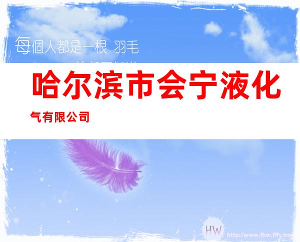 哈尔滨市会宁液化气有限公司