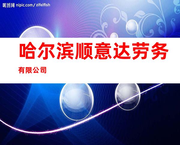 哈尔滨顺意达劳务有限公司