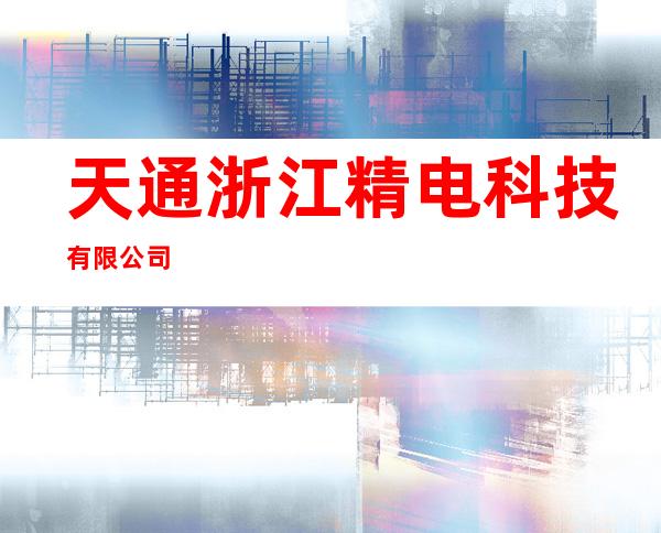 天通浙江精电科技有限公司