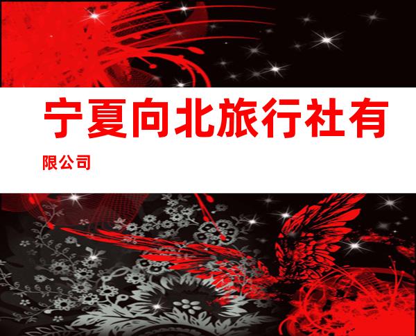 宁夏向北旅行社有限公司
