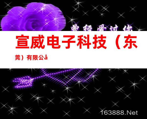 宣威电子科技(东莞)有限公司