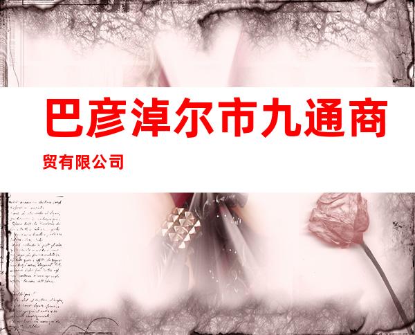 巴彦淖尔市九通商贸有限公司