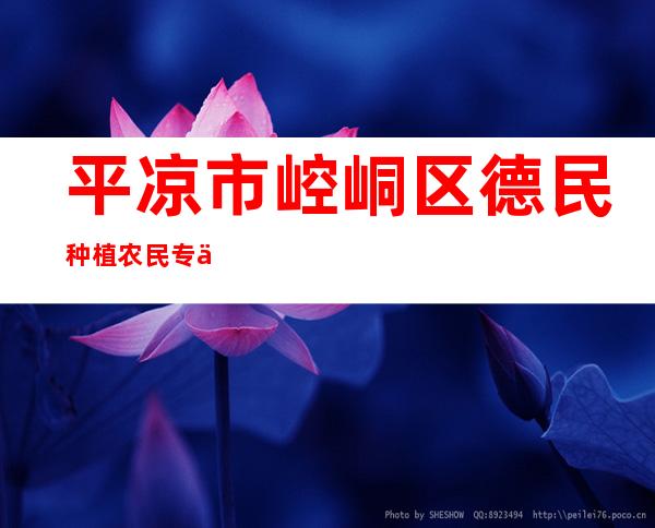 平凉市崆峒区德民种植农民专业合作社