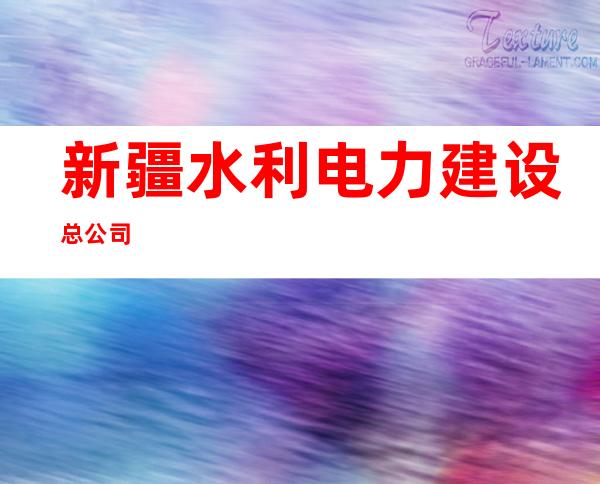 新疆水利电力建设总公司