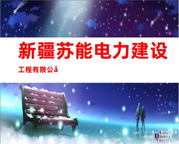 新疆苏能电力建设工程有限公司