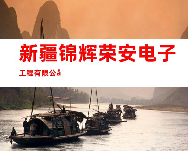新疆锦辉荣安电子工程有限公司