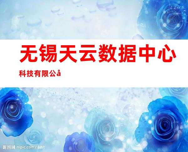 无锡天云数据中心科技有限公司中卫分公司