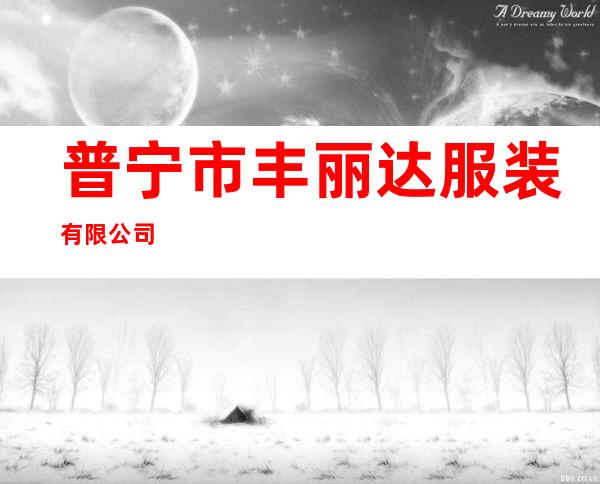 普宁市丰丽达服装有限公司