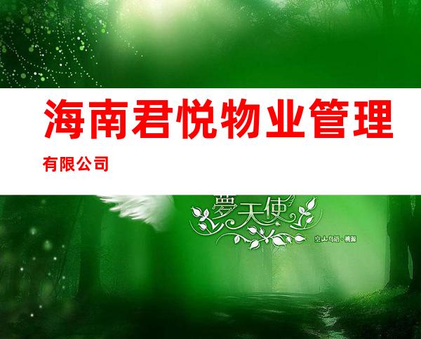 海南君悦物业管理有限公司