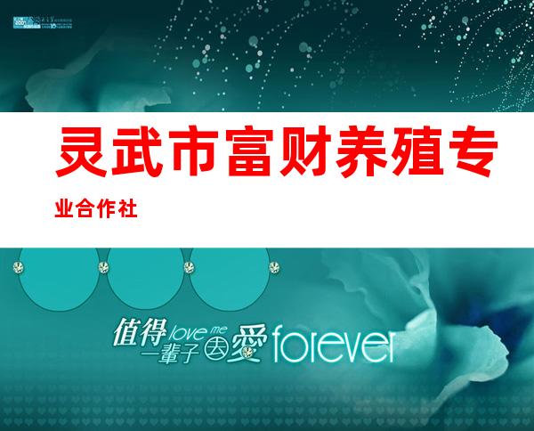 灵武市富财养殖专业合作社
