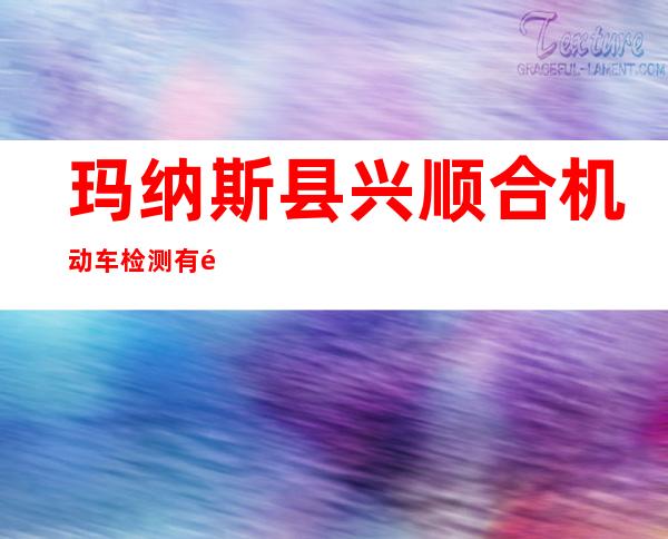 玛纳斯县兴顺合机动车检测有限公司