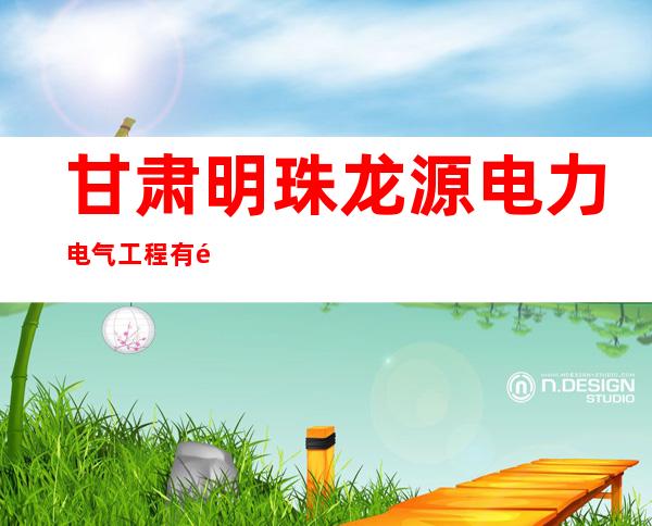 甘肃明珠龙源电力电气工程有限公司