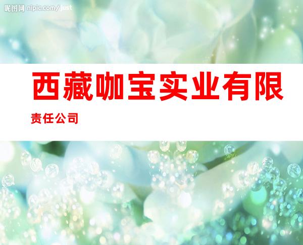 西藏咖宝实业有限责任公司