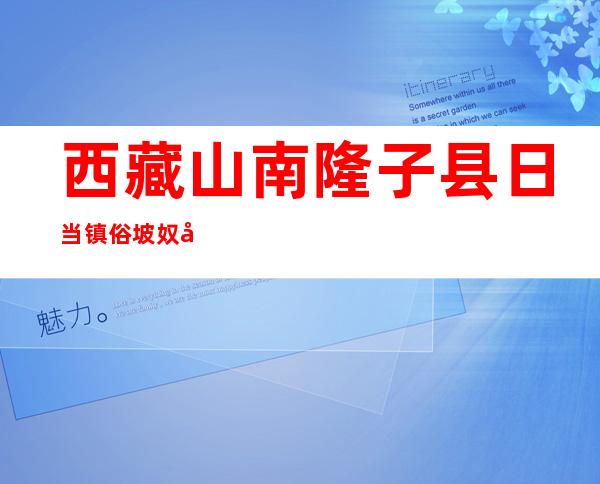 西藏山南隆子县日当镇俗坡奴农牧民建筑施工队