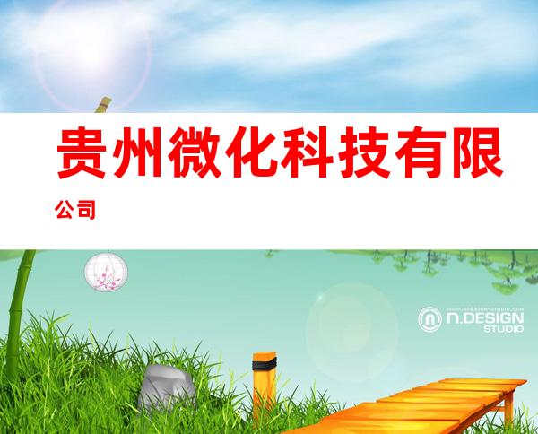 贵州微化科技有限公司
