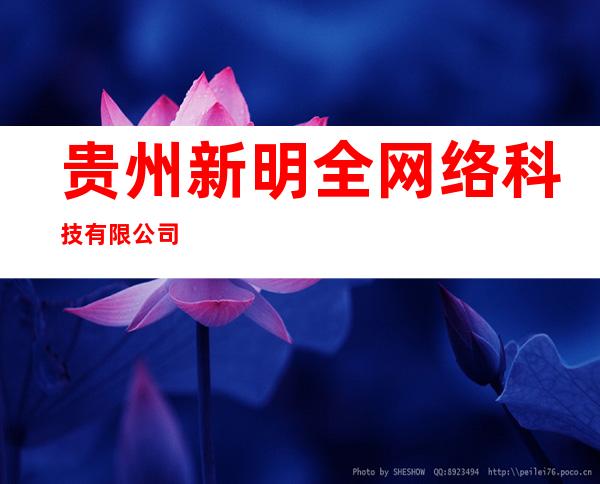贵州新明全网络科技有限公司