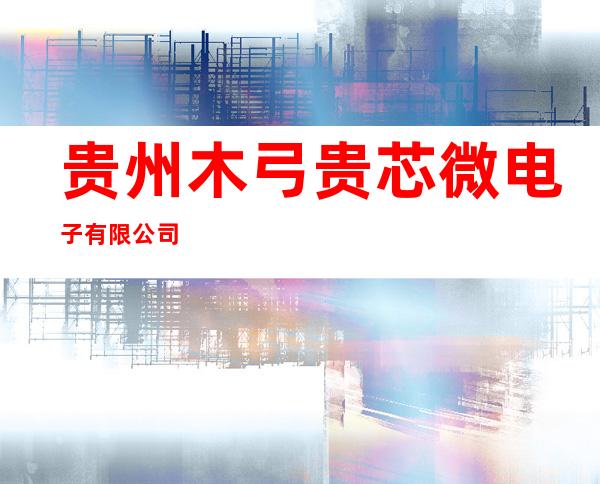 贵州木弓贵芯微电子有限公司
