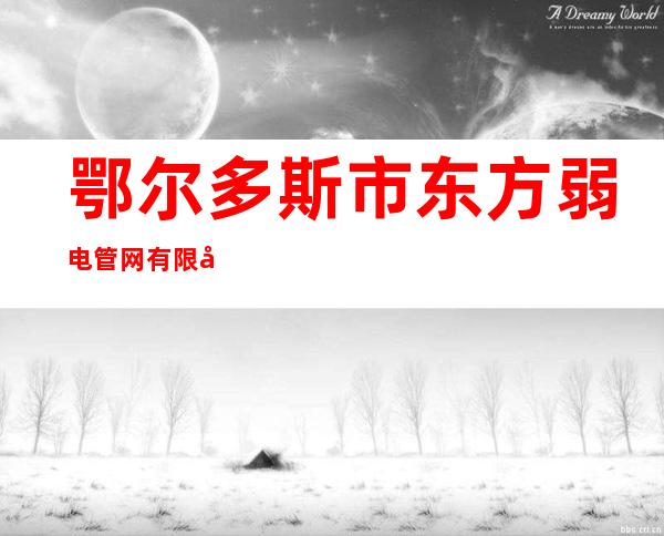鄂尔多斯市东方弱电管网有限公司