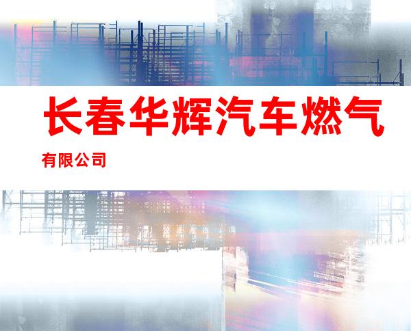 长春华辉汽车燃气有限公司