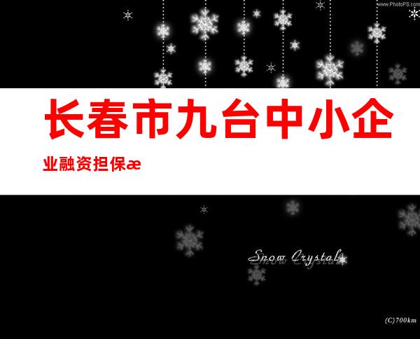 长春市九台中小企业融资担保有限公司