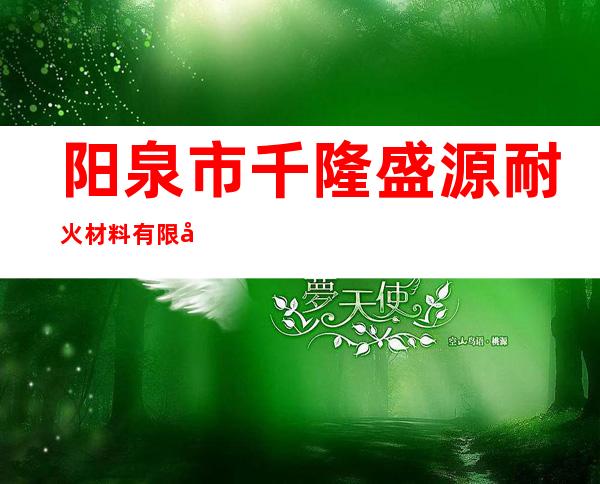 阳泉市千隆盛源耐火材料有限公司