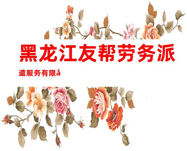 黑龙江友帮劳务派遣服务有限公司